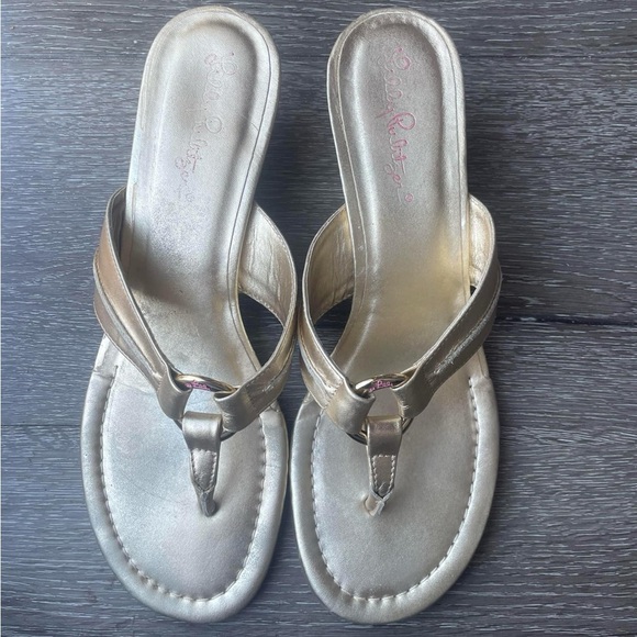 Lilly Pulitzer sandals - Picture 1 of 5